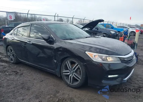 2017 Honda Accord Sport Se z USA, uszkodzony, nr VIN 1HGCR2F13HA065740